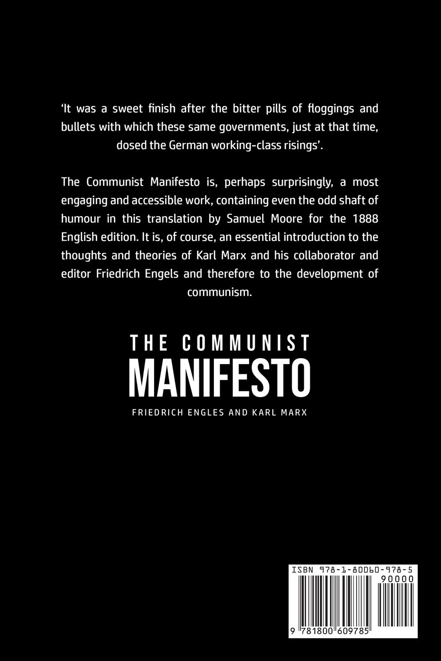 Rückseitencover The Communist Manifesto