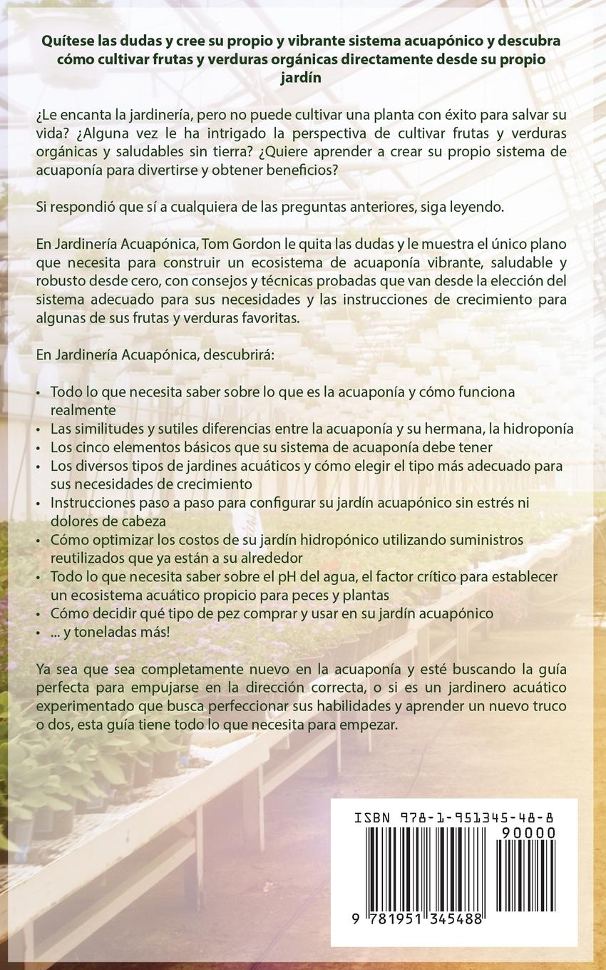 Rückseitencover JARDINERÍA ACUAPÓNICA