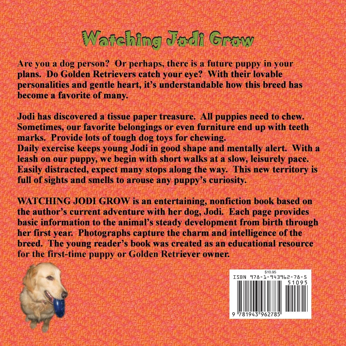 Rückseitencover Watching Jodi Grow