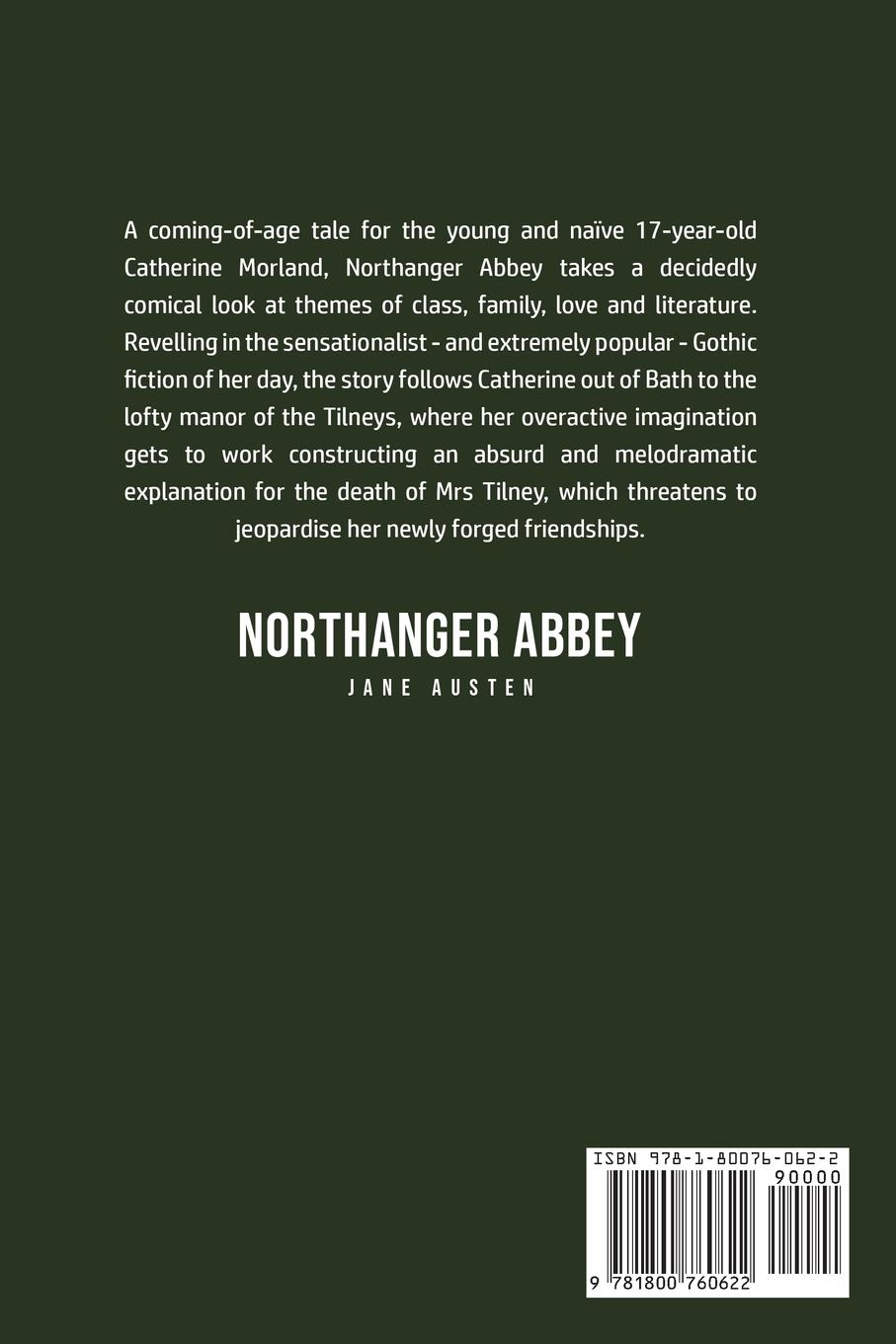 Rückseitencover Northanger Abbey