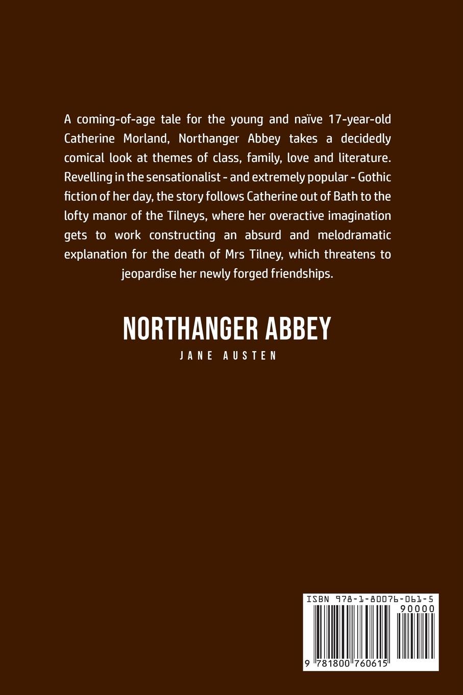 Rückseitencover Northanger Abbey