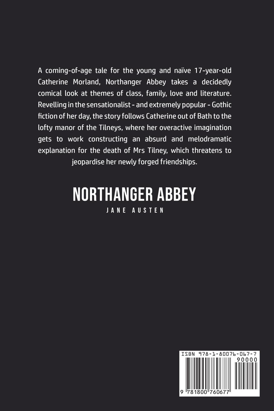 Rückseitencover Northanger Abbey