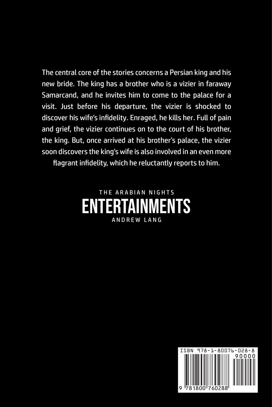 Rückseitencover The Arabian Nights Entertainments