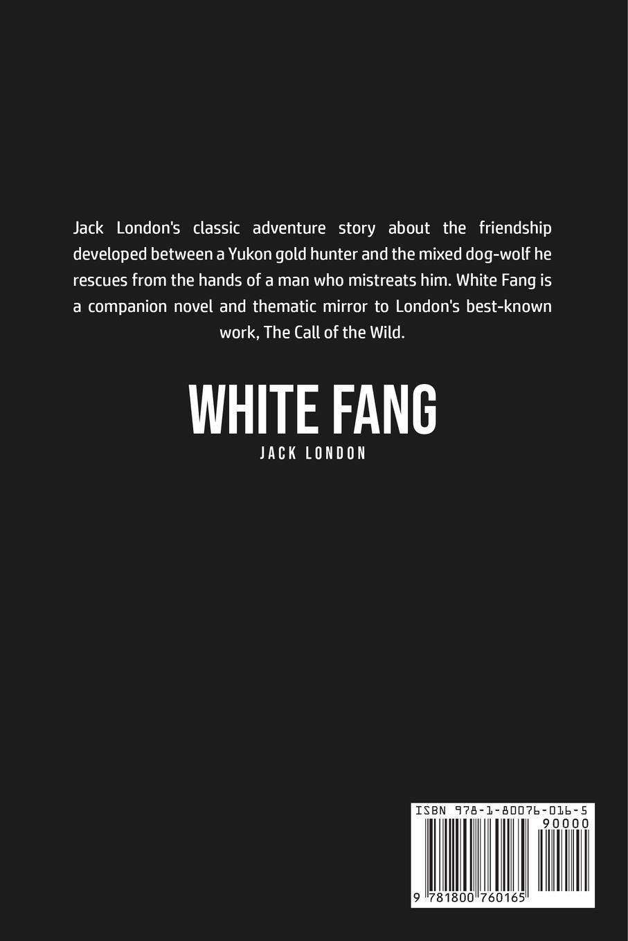 Rückseitencover White Fang
