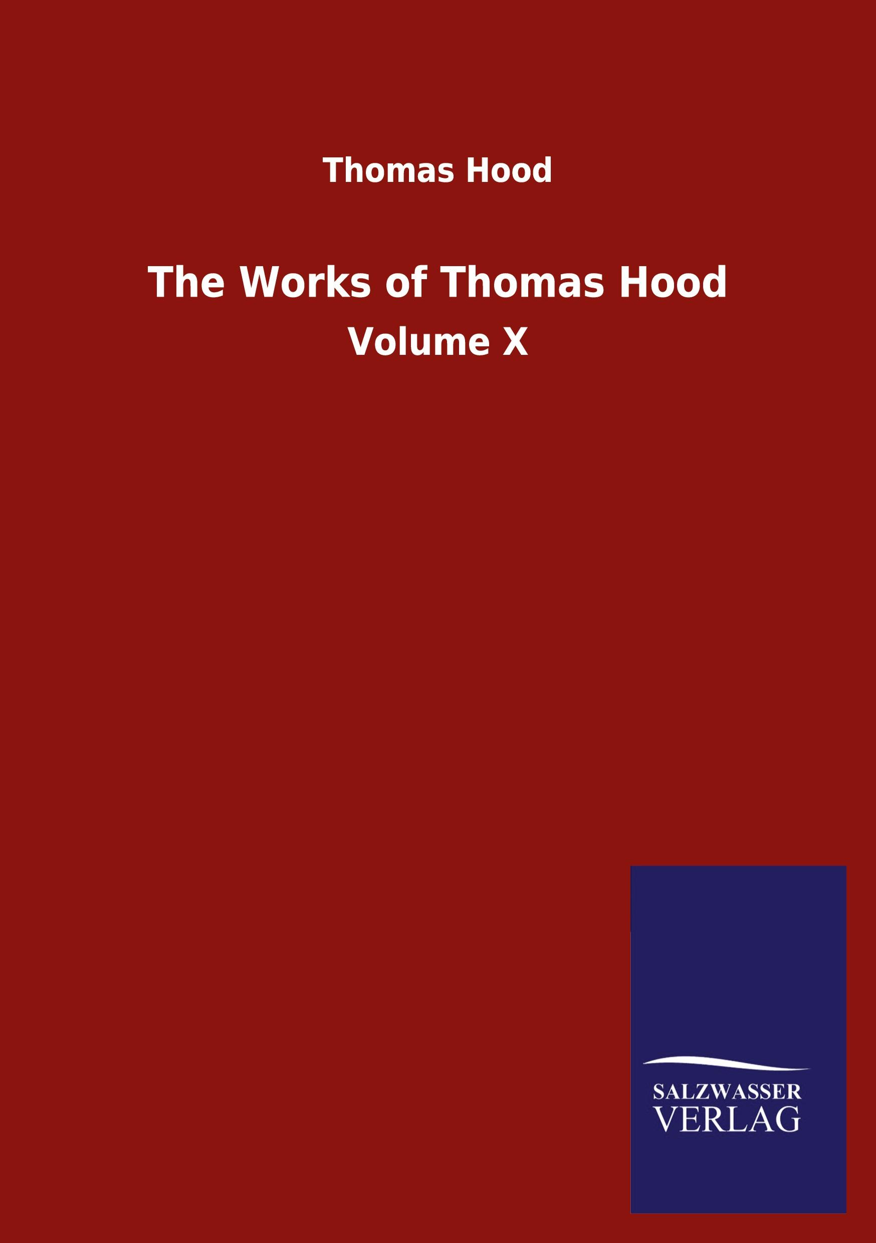 Vorderes Coverbild The Works of Thomas Hood