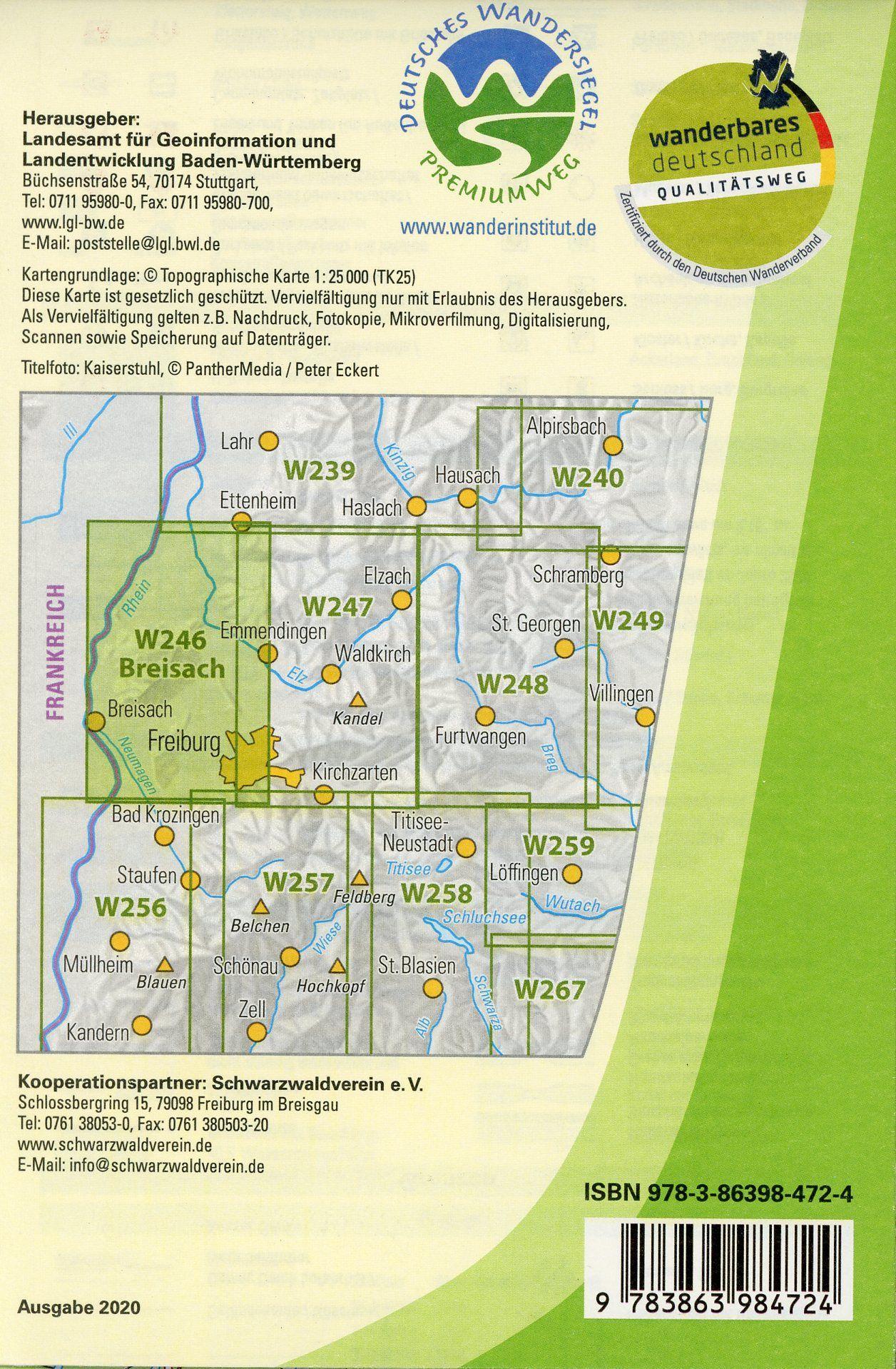 Beispielinhalt (Bild) Breisach am Rhein 1:25 000