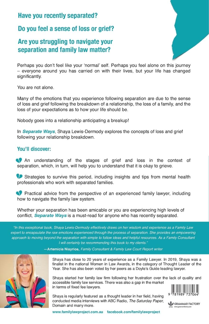 Rückseitencover Separate Ways