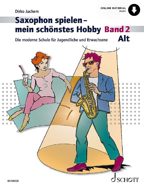 Vorderes Coverbild Saxophon spielen - mein schönstes Hobby