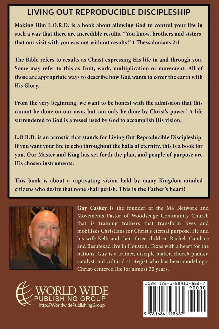 Rückseitencover Making Him L.O.R.D. (Second Edition)