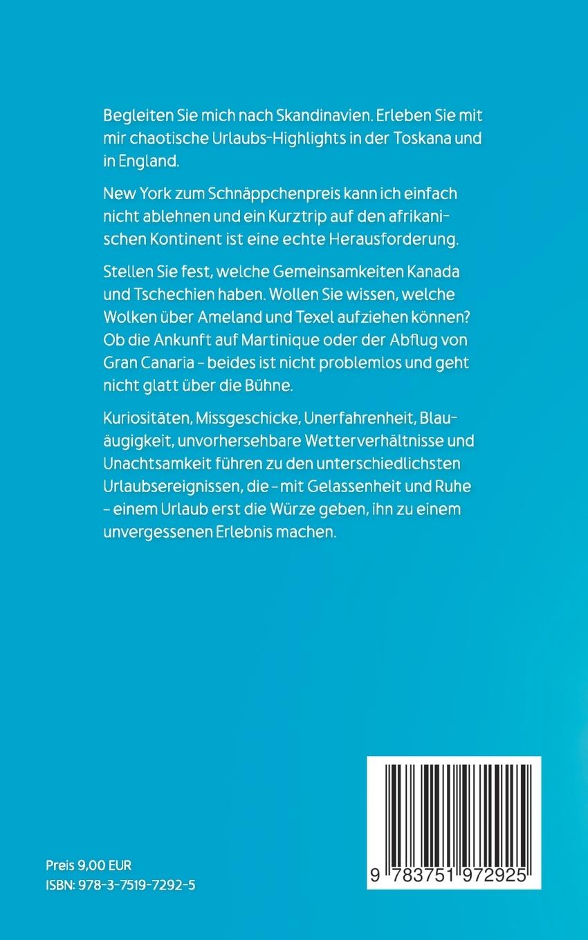 Rückseitencover Wolkenlos chaotisch