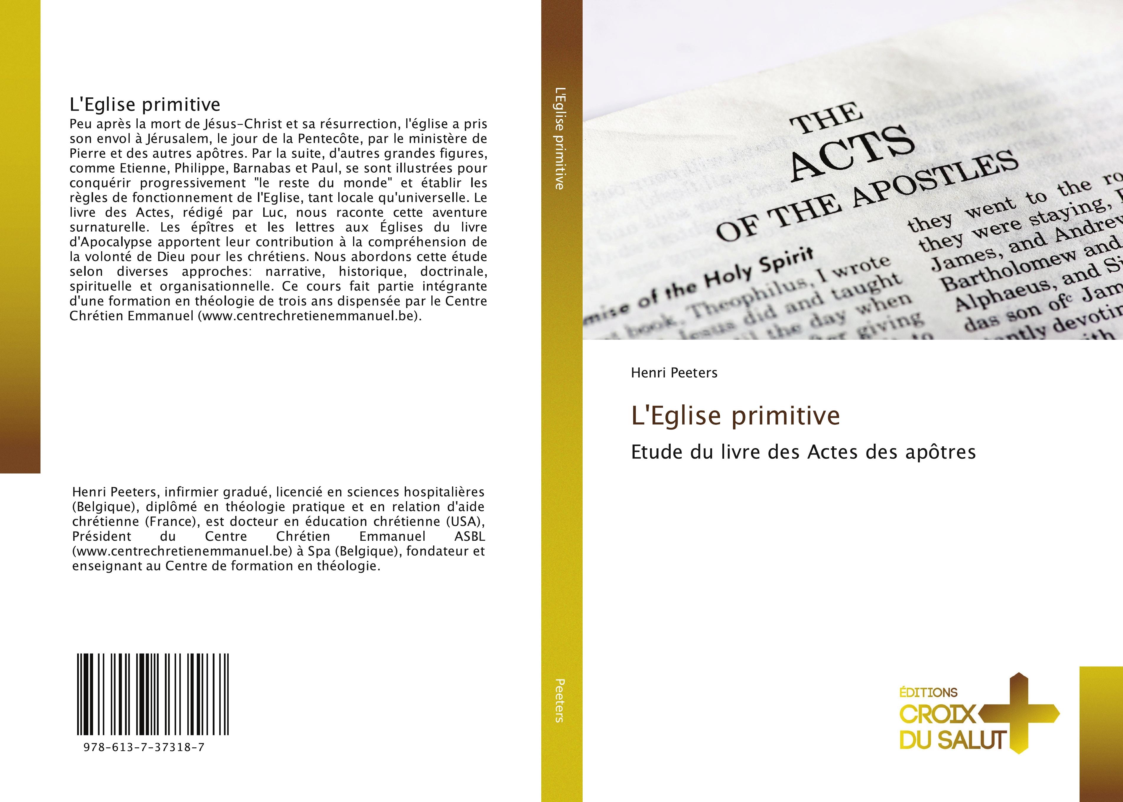 Vorderes Coverbild L'Eglise primitive