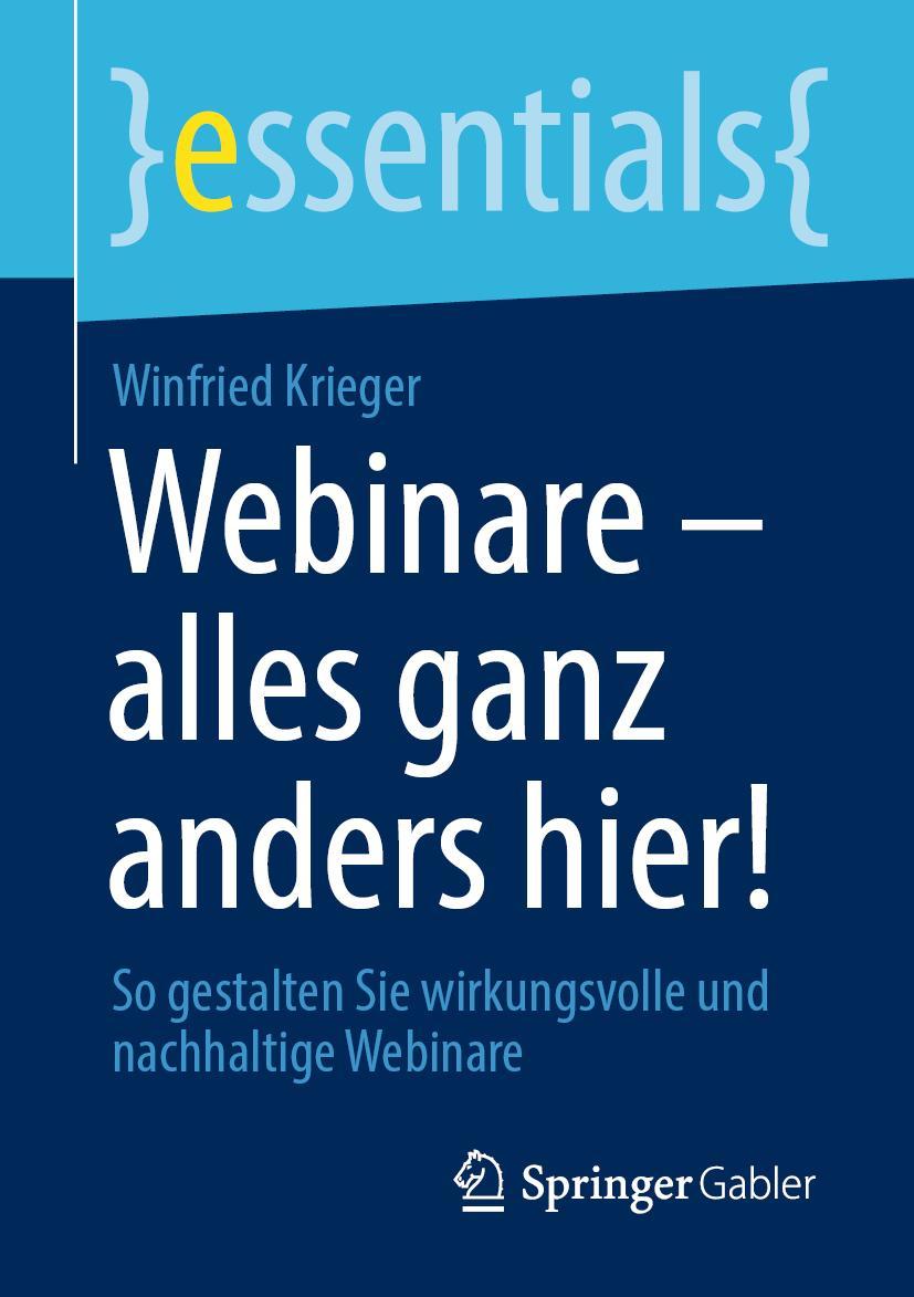 Vorderes Coverbild Webinare - alles ganz anders hier!