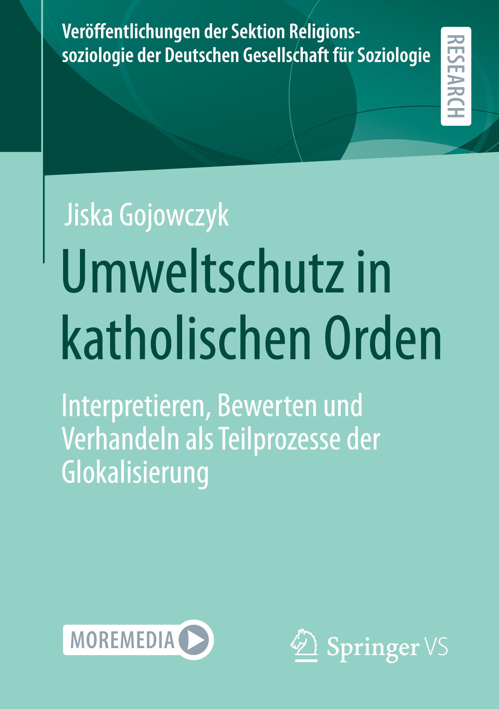 Vorderes Coverbild Umweltschutz in katholischen Orden
