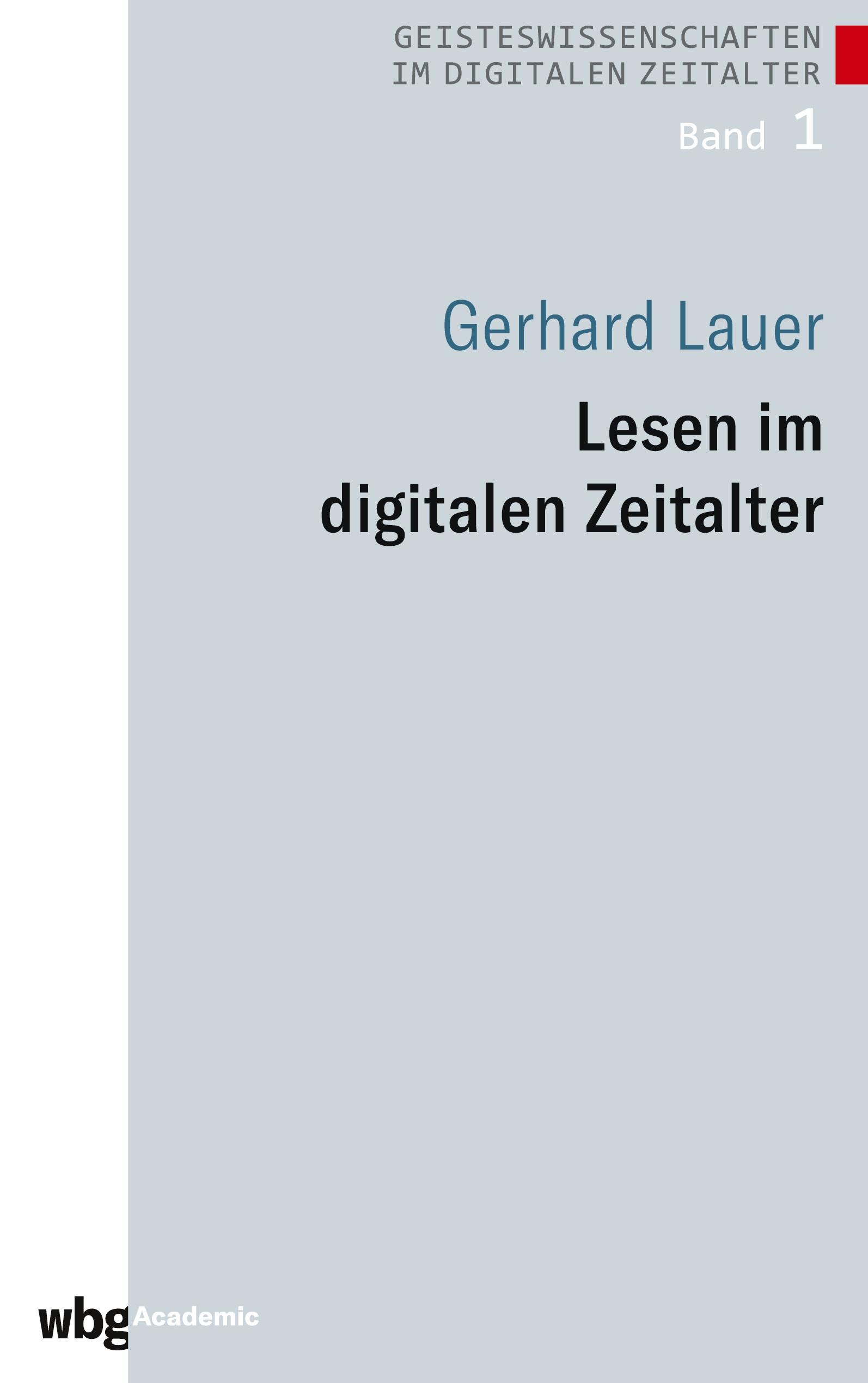 Vorderes Coverbild Lesen im digitalen Zeitalter