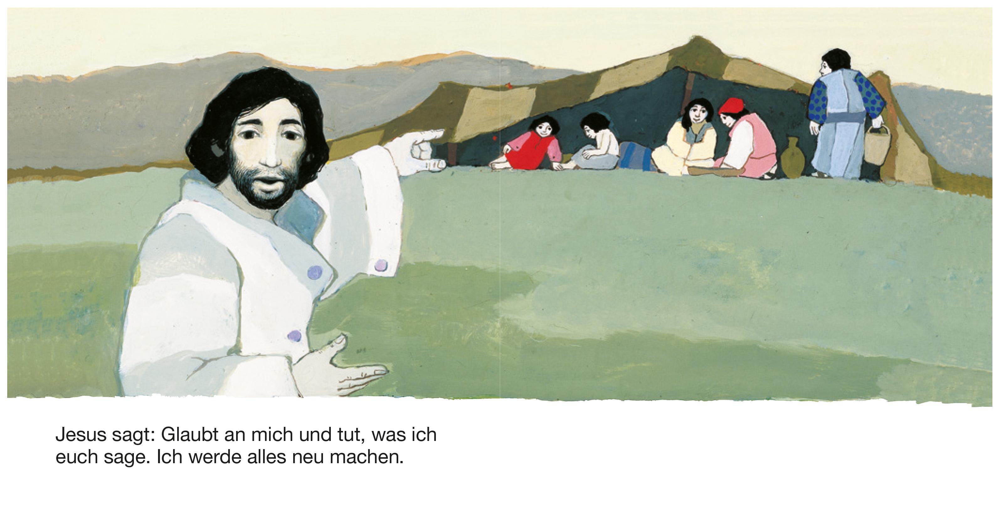 Beispielinhalt (Bild) Was uns die Bibel erzählt - Paket AT/NT