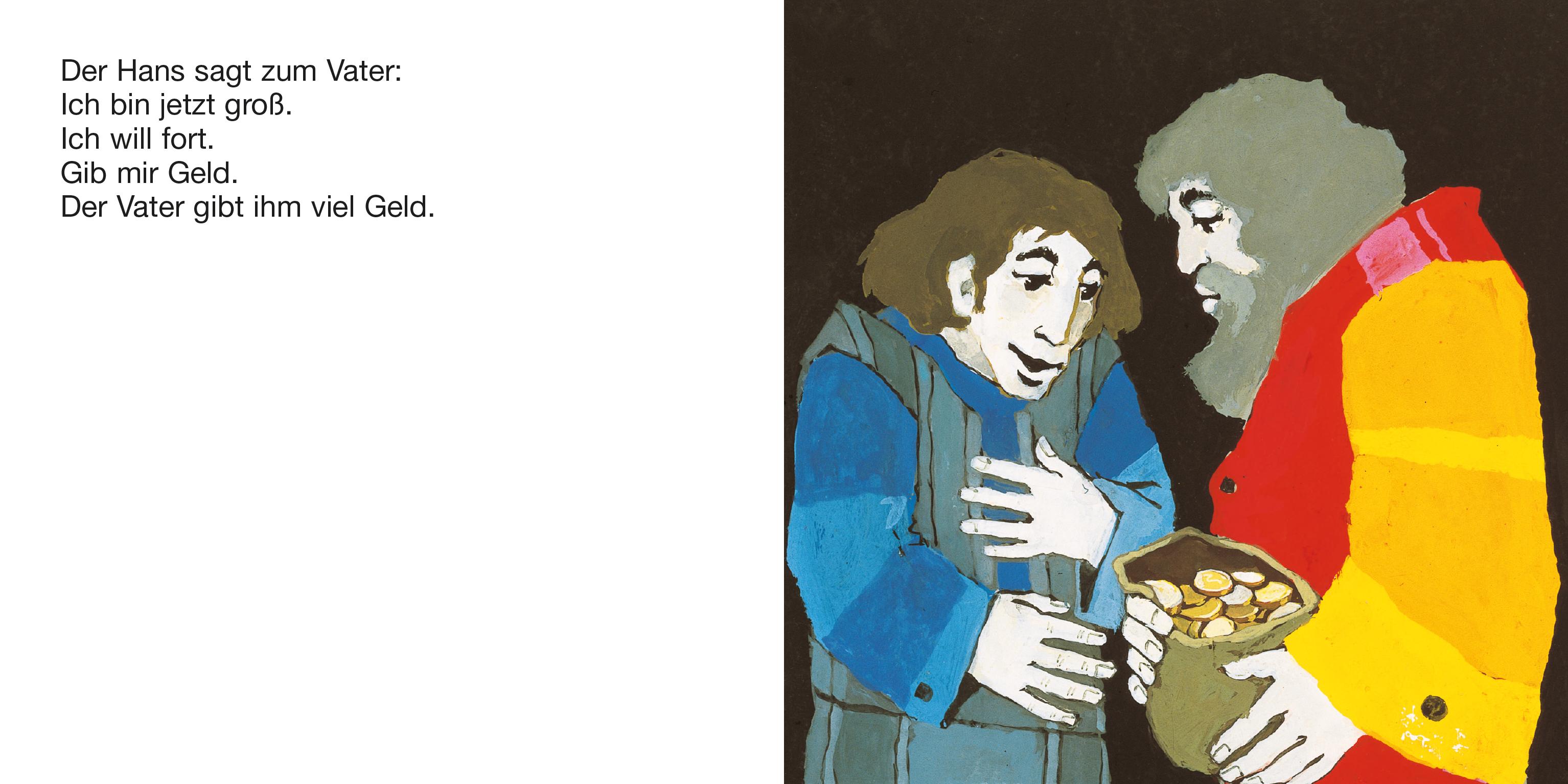 Beispielinhalt (Bild) Was uns die Bibel erzählt - Paket NT 3