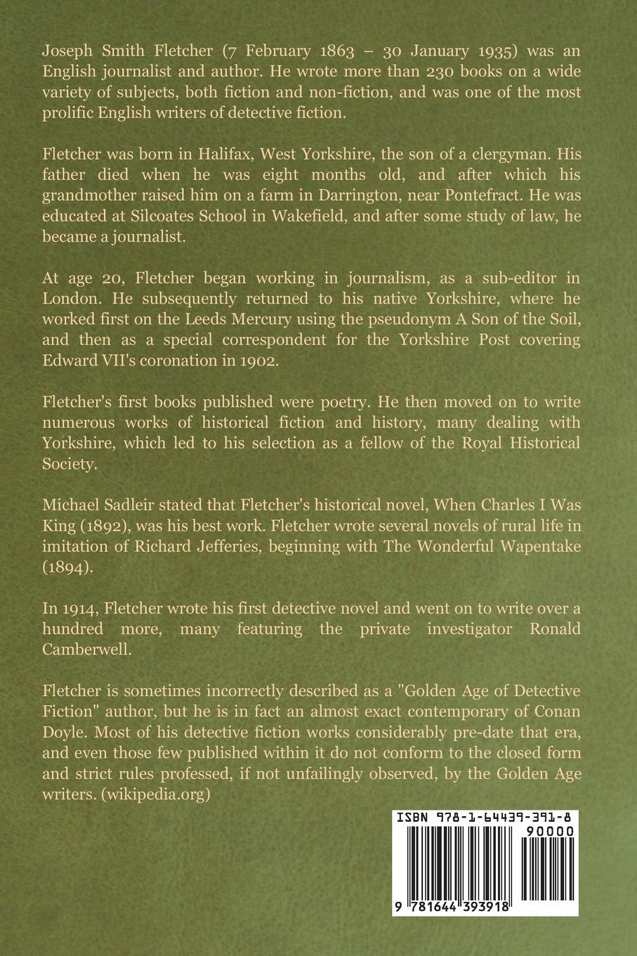 Rückseitencover Dead Men's Money