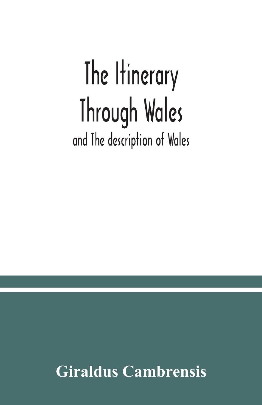Vorderes Coverbild The itinerary through Wales