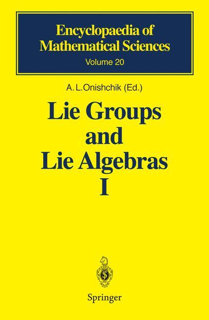 Vorderes Coverbild Lie Groups and Lie Algebras I