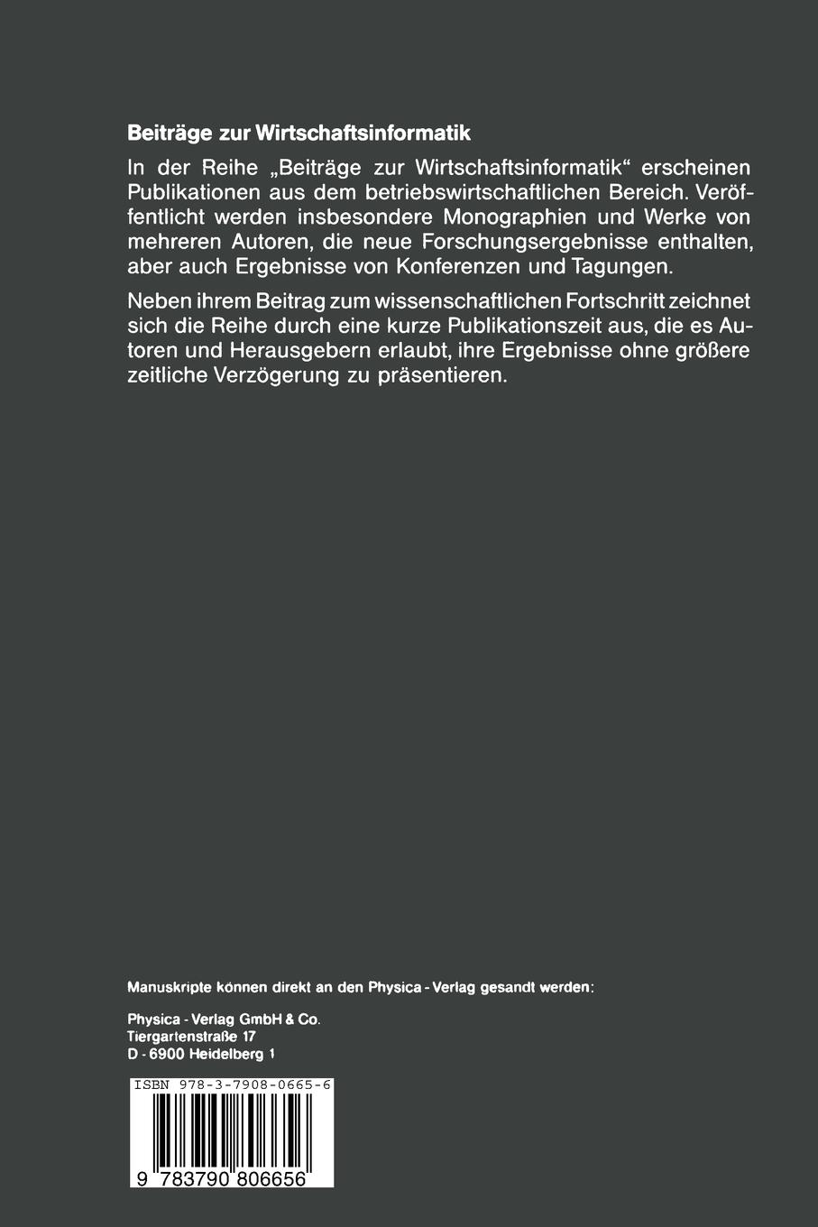 Rückseitencover Einsatzmöglichkeiten von Expertensystemen in integrierten Systemen der Produktionsplanung und -steuerung (PPS)