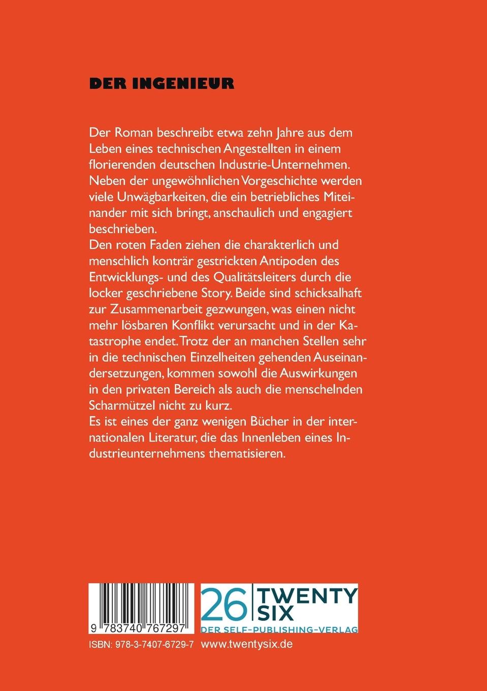 Rückseitencover Der Ingenieur