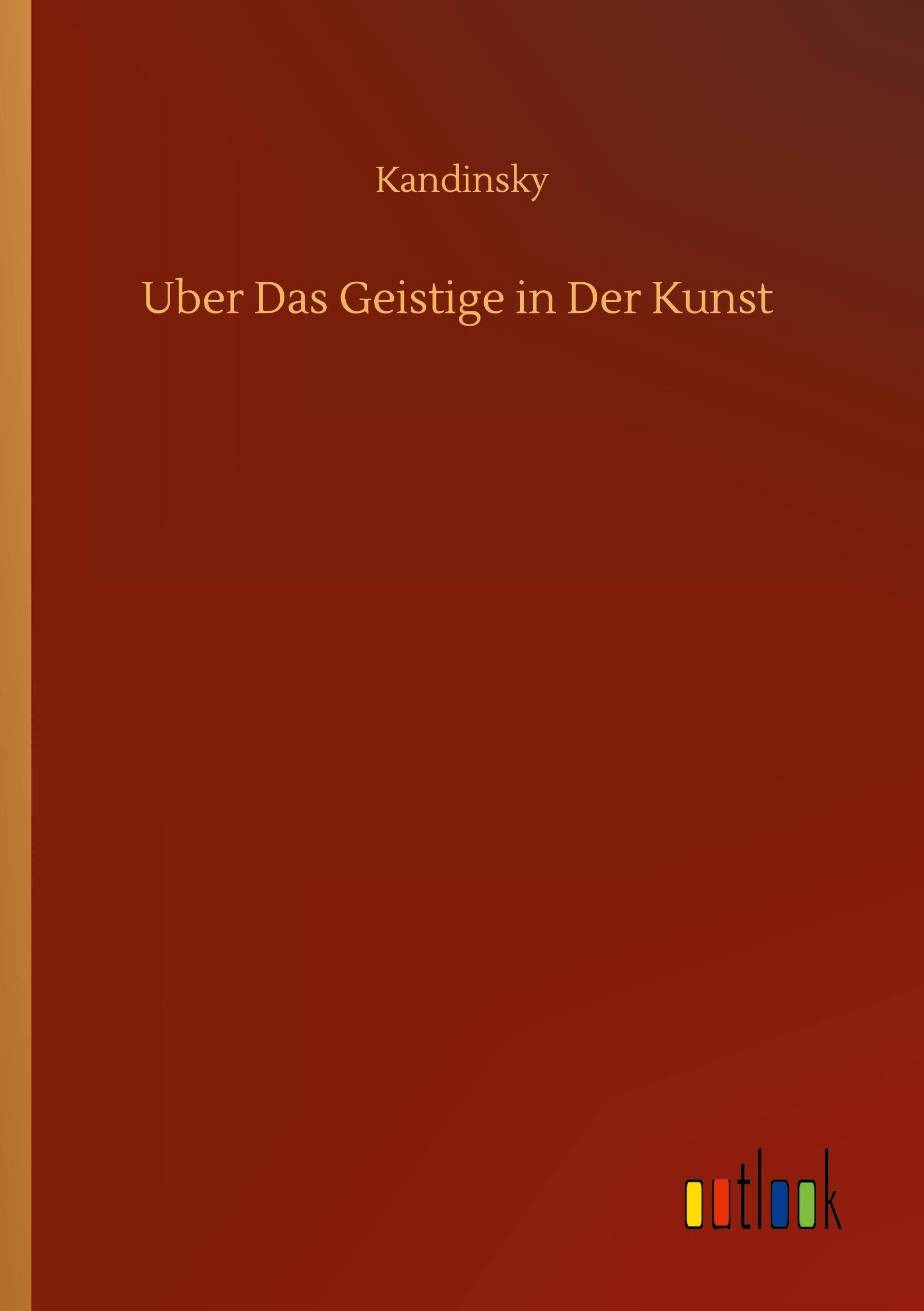 Vorderes Coverbild Uber Das Geistige in Der Kunst