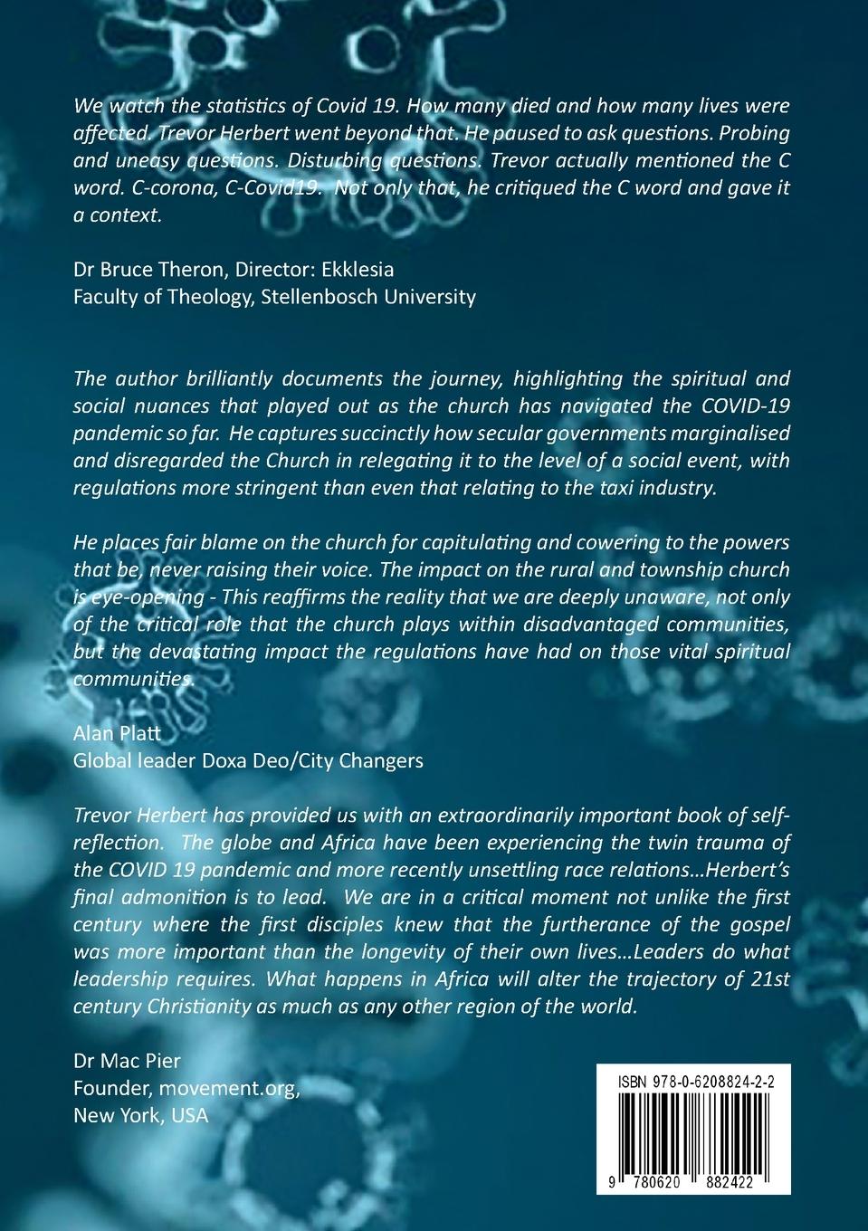 Rückseitencover The Church, The City & The Virus