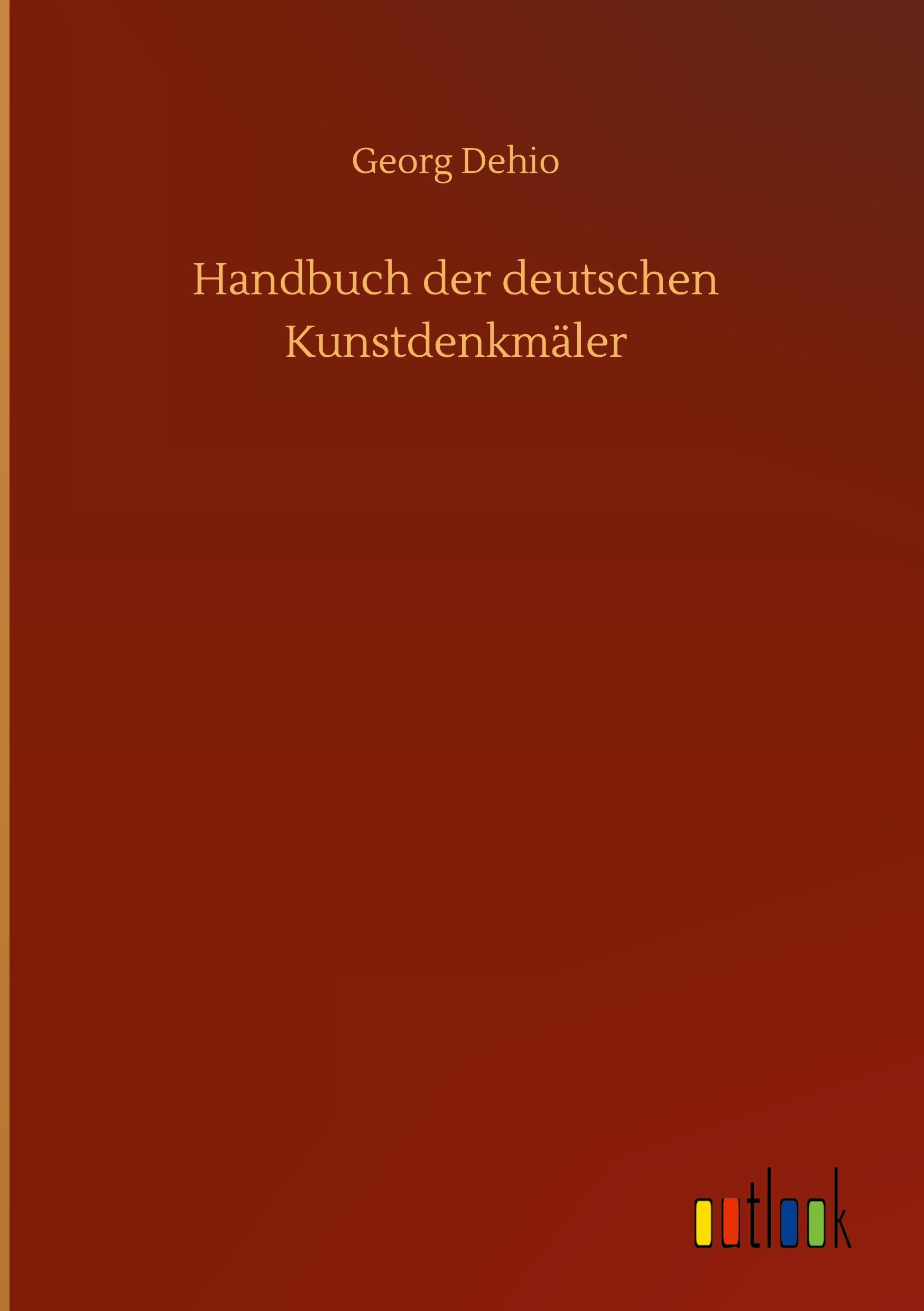 Vorderes Coverbild Handbuch der deutschen Kunstdenkmäler