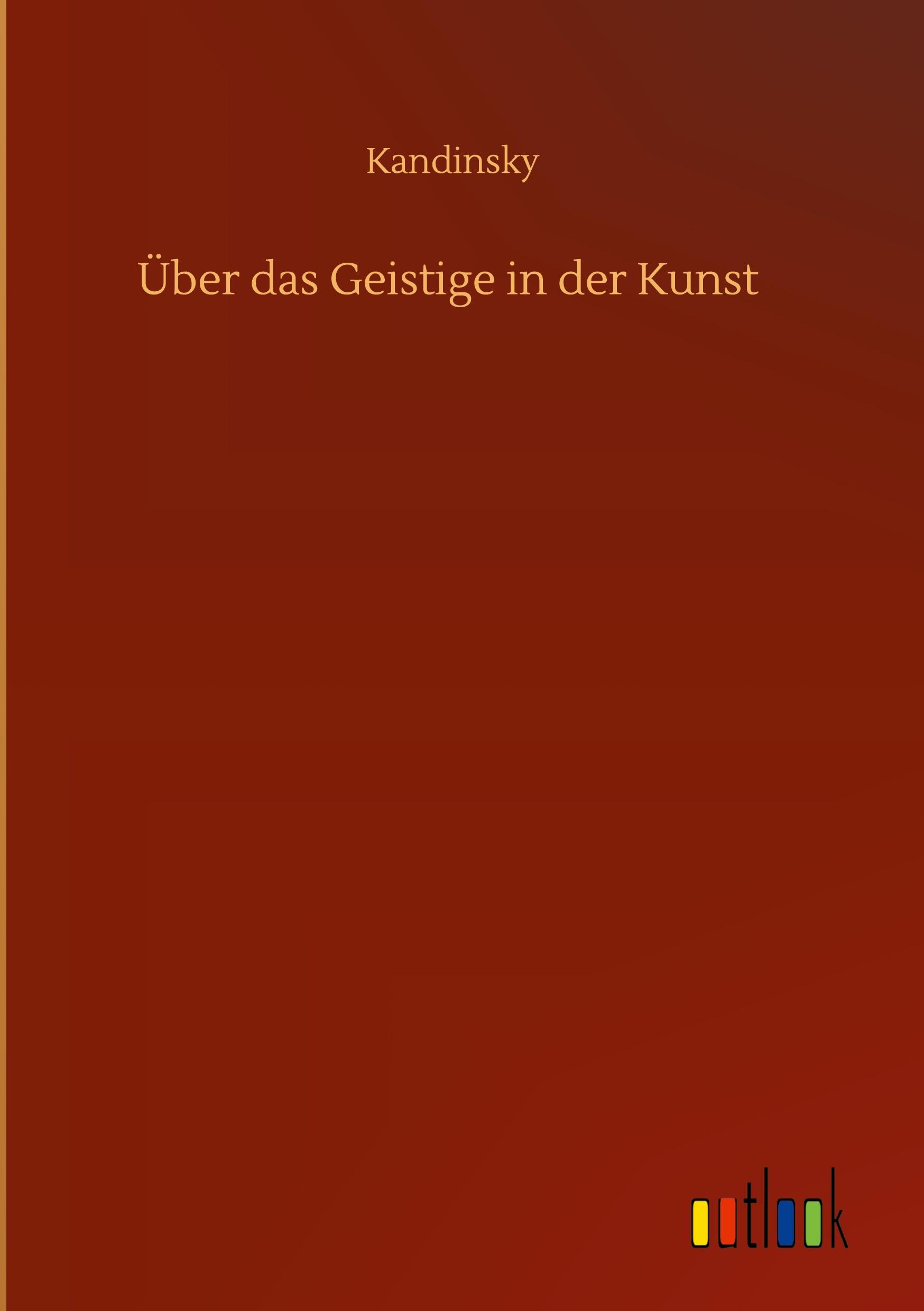 Vorderes Coverbild Über das Geistige in der Kunst