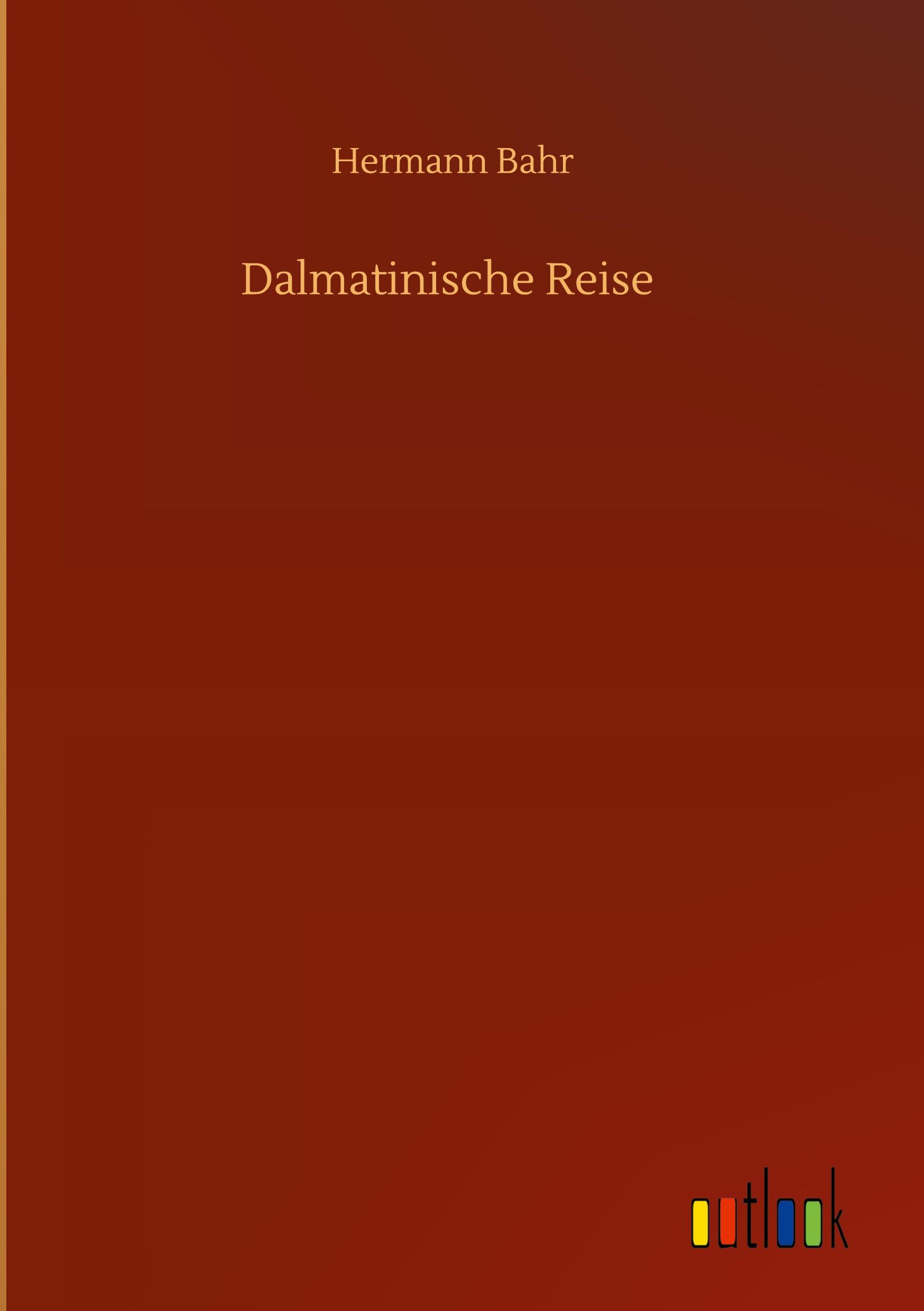 Vorderes Coverbild Dalmatinische Reise