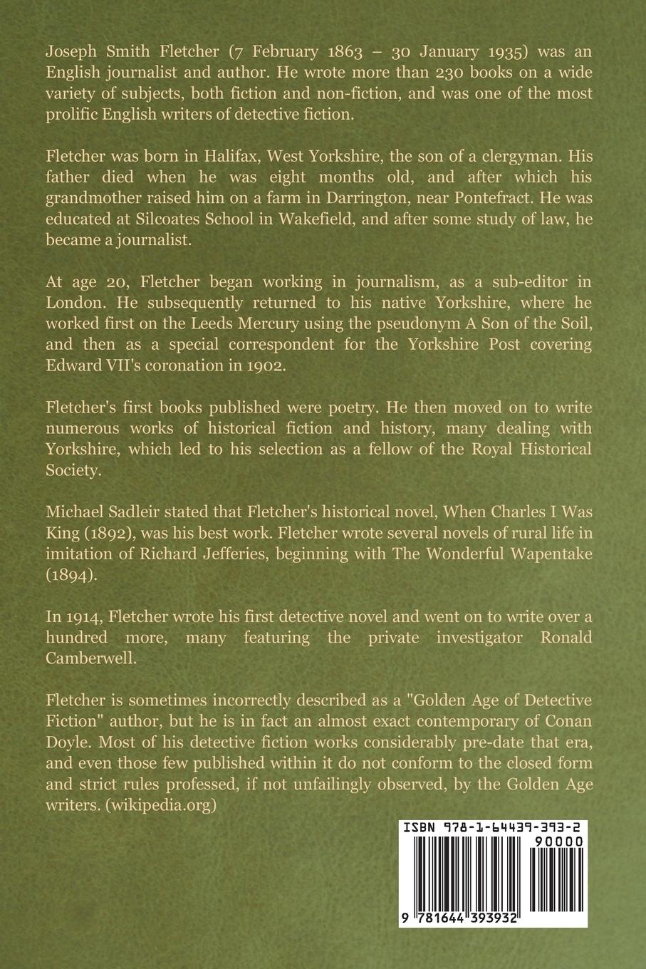 Rückseitencover The Chestermarke Instinct