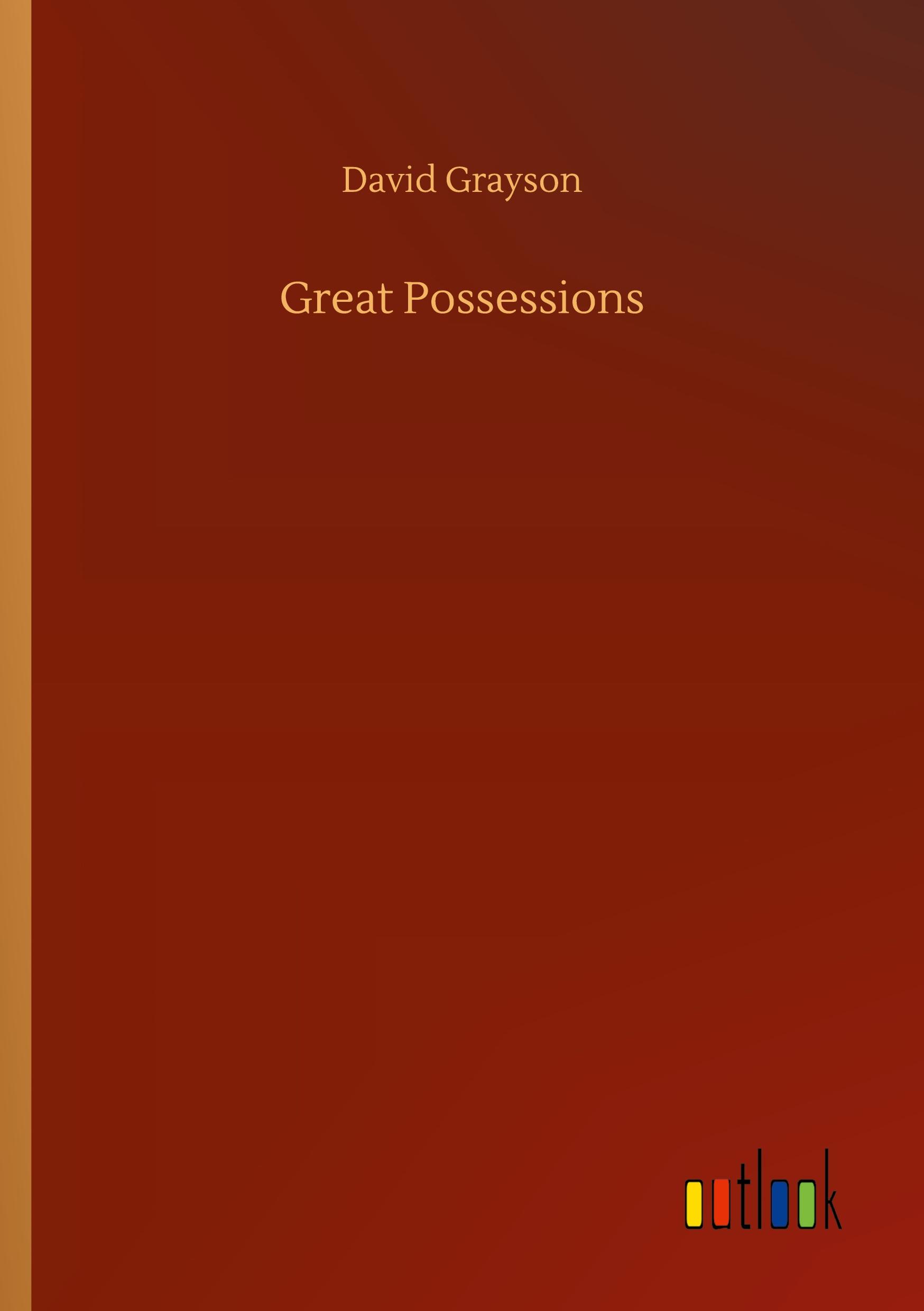 Vorderes Coverbild Great Possessions