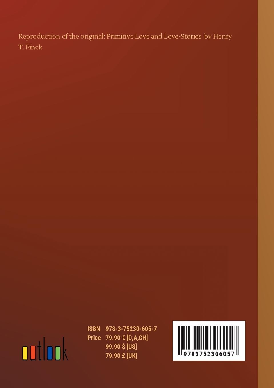 Rückseitencover Primitive Love and Love-Stories