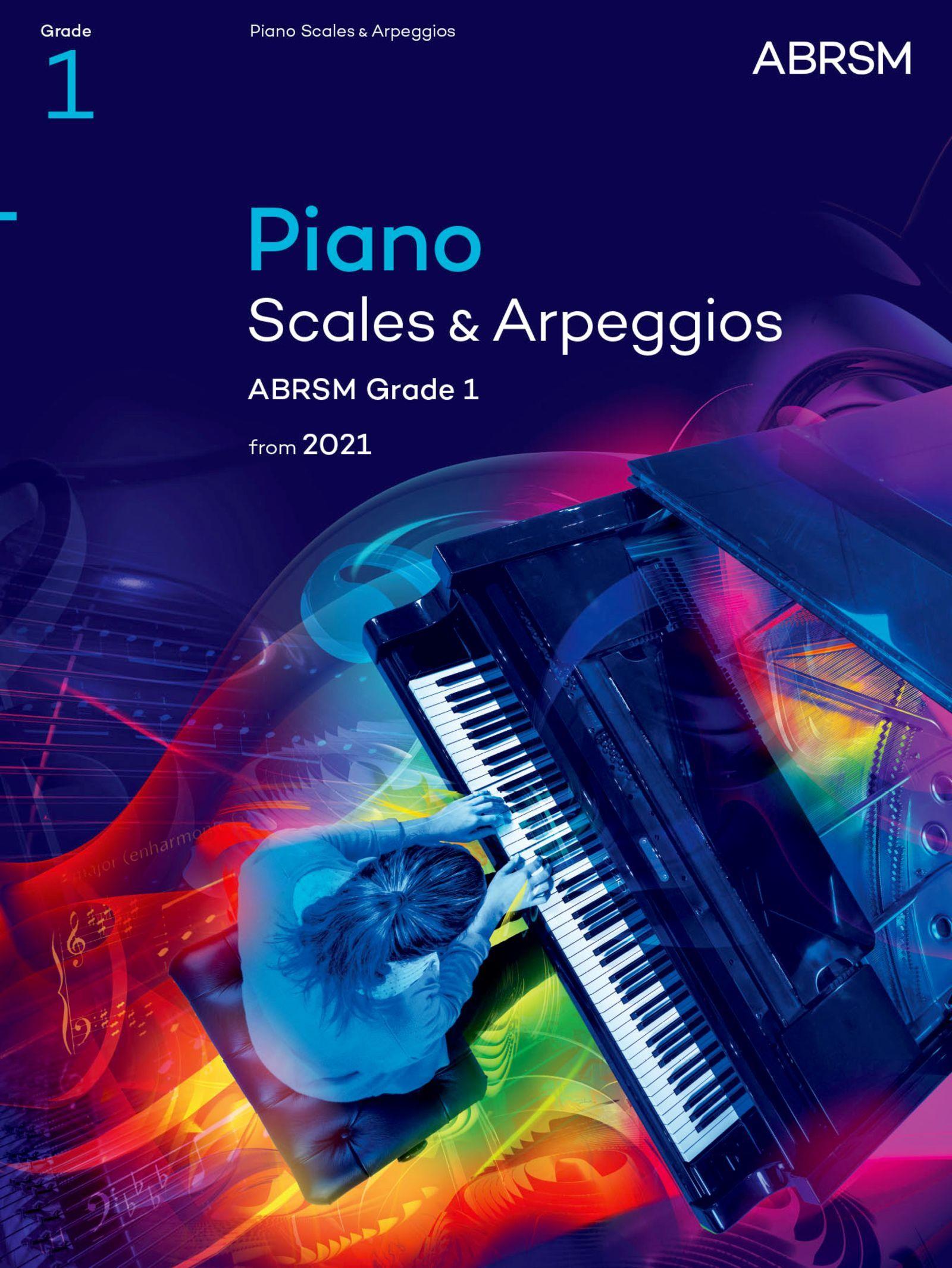 Vorderes Coverbild Piano Scales & Arpeggios, ABRSM Grade 1
