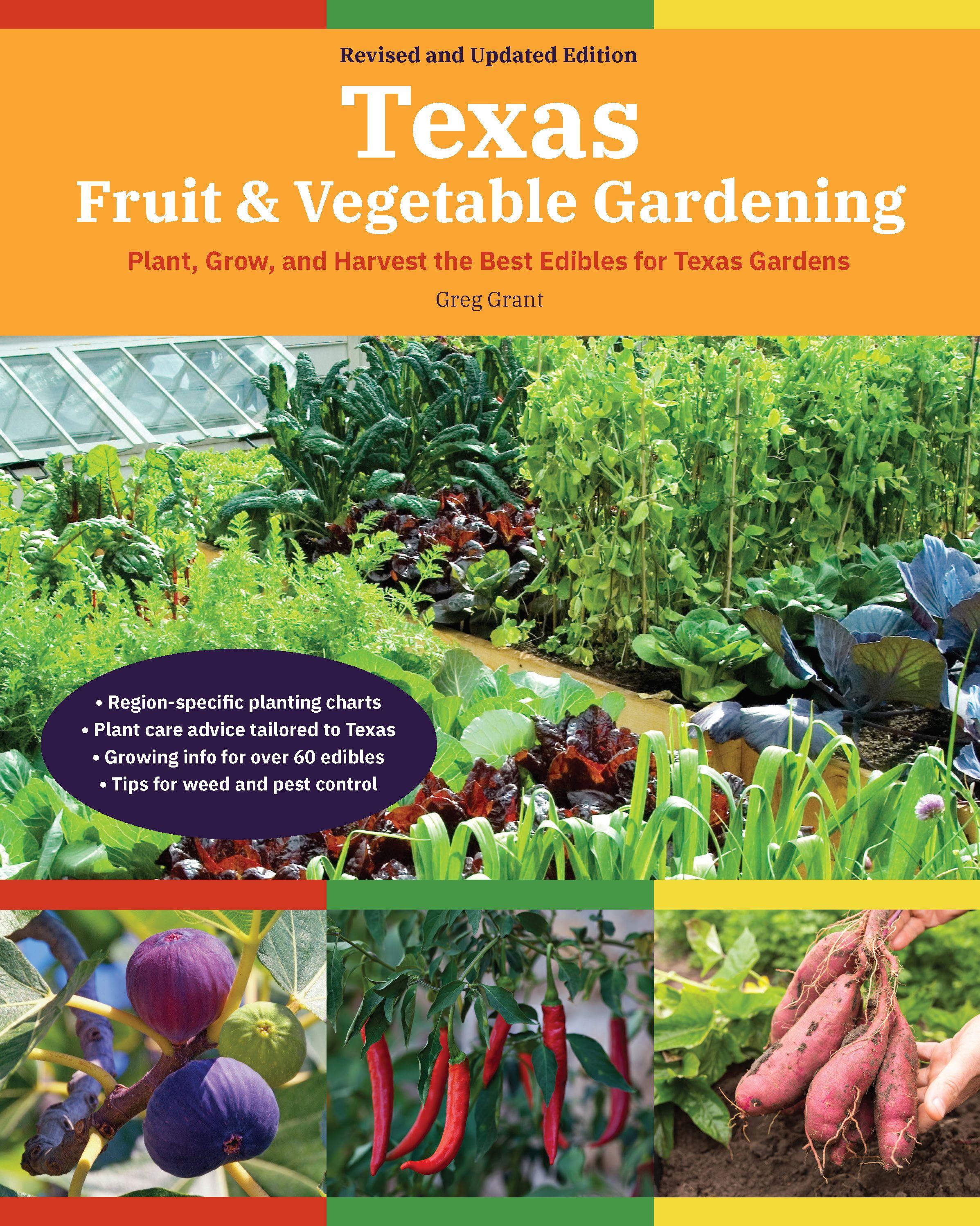 Vorderes Coverbild Texas Fruit & Vegetable Gardening, 2nd Edition