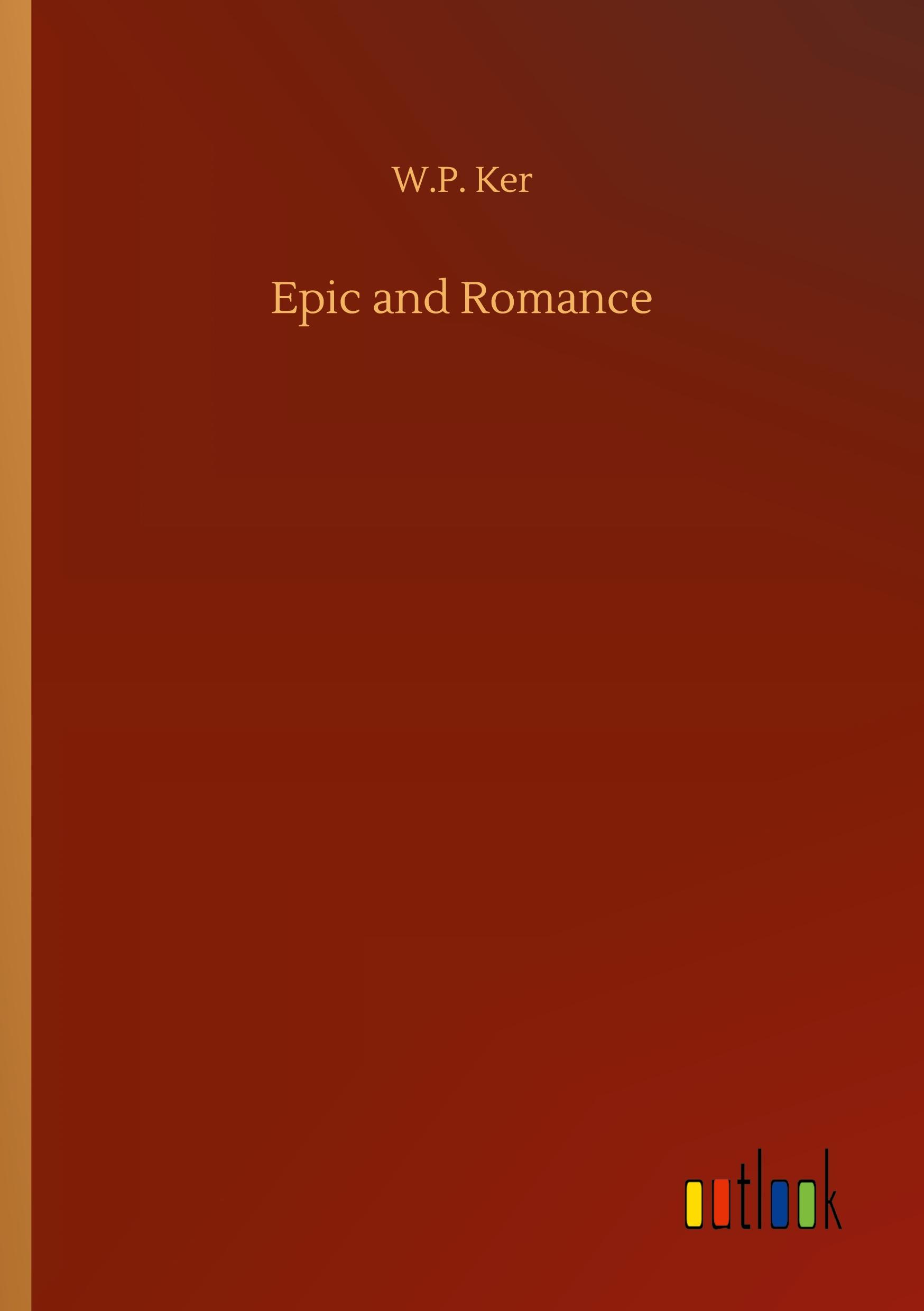 Vorderes Coverbild Epic and Romance