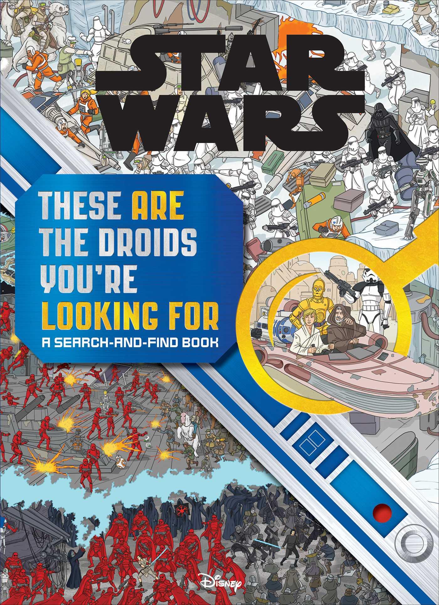 Vorderes Coverbild Star Wars Search and Find: These Are the Droids You're Looking for