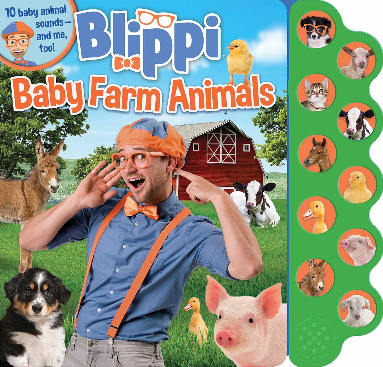 Vorderes Coverbild Blippi: Baby Farm Animals