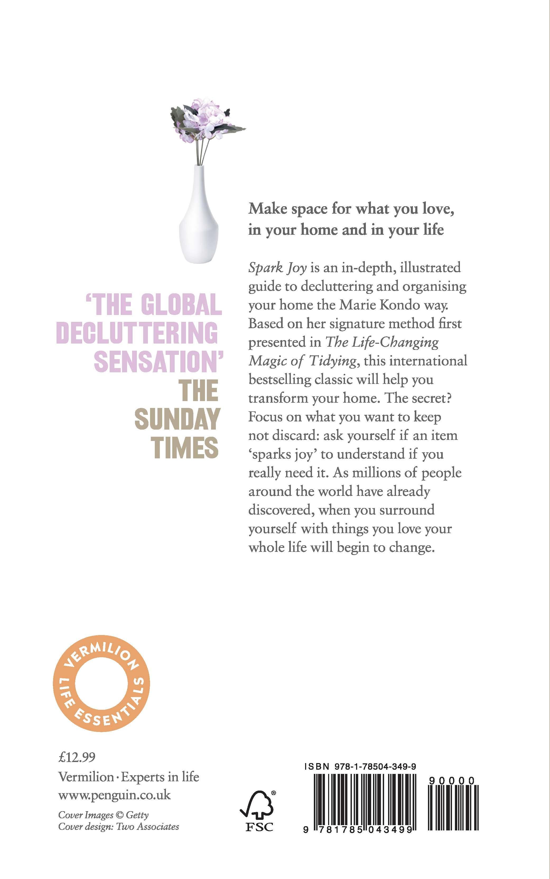 Rückseitencover Spark Joy