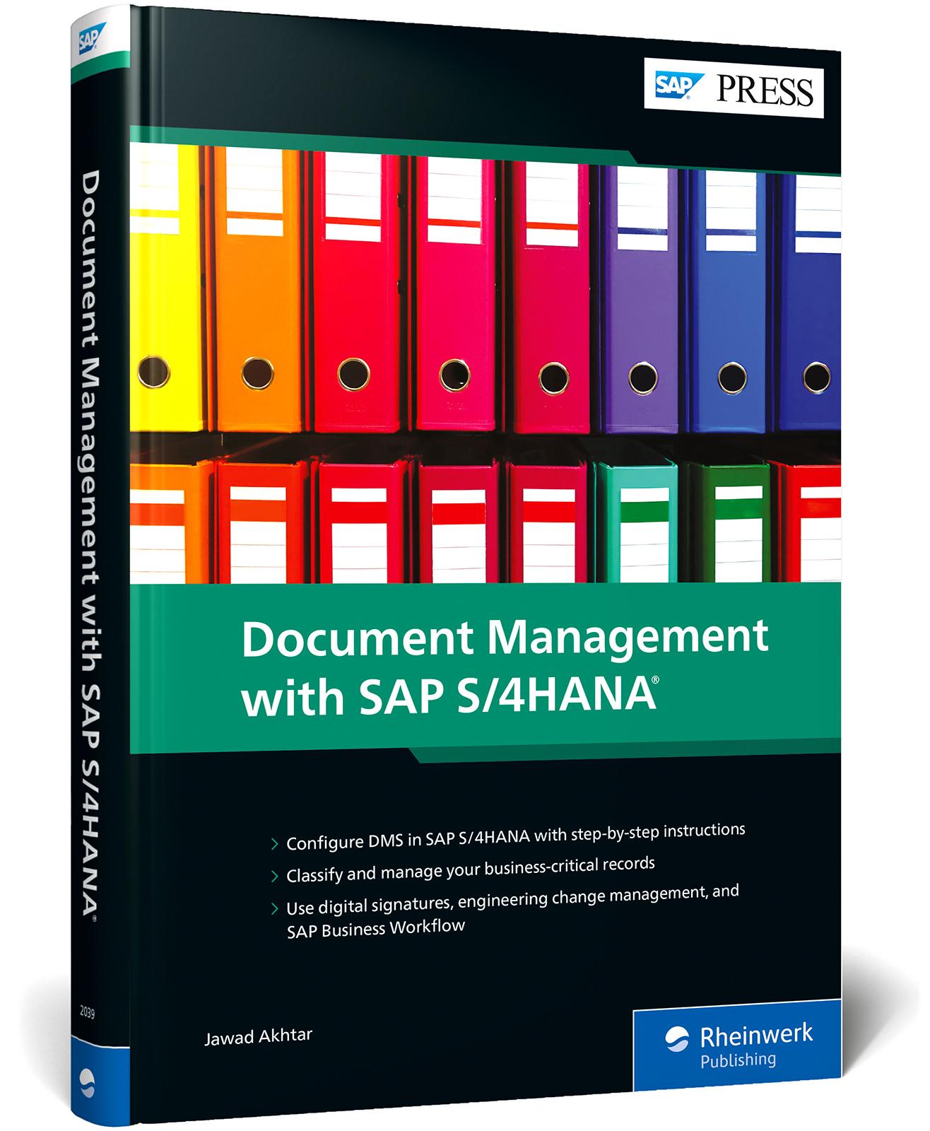 Vorderes Coverbild Document Management with SAP S/4HANA