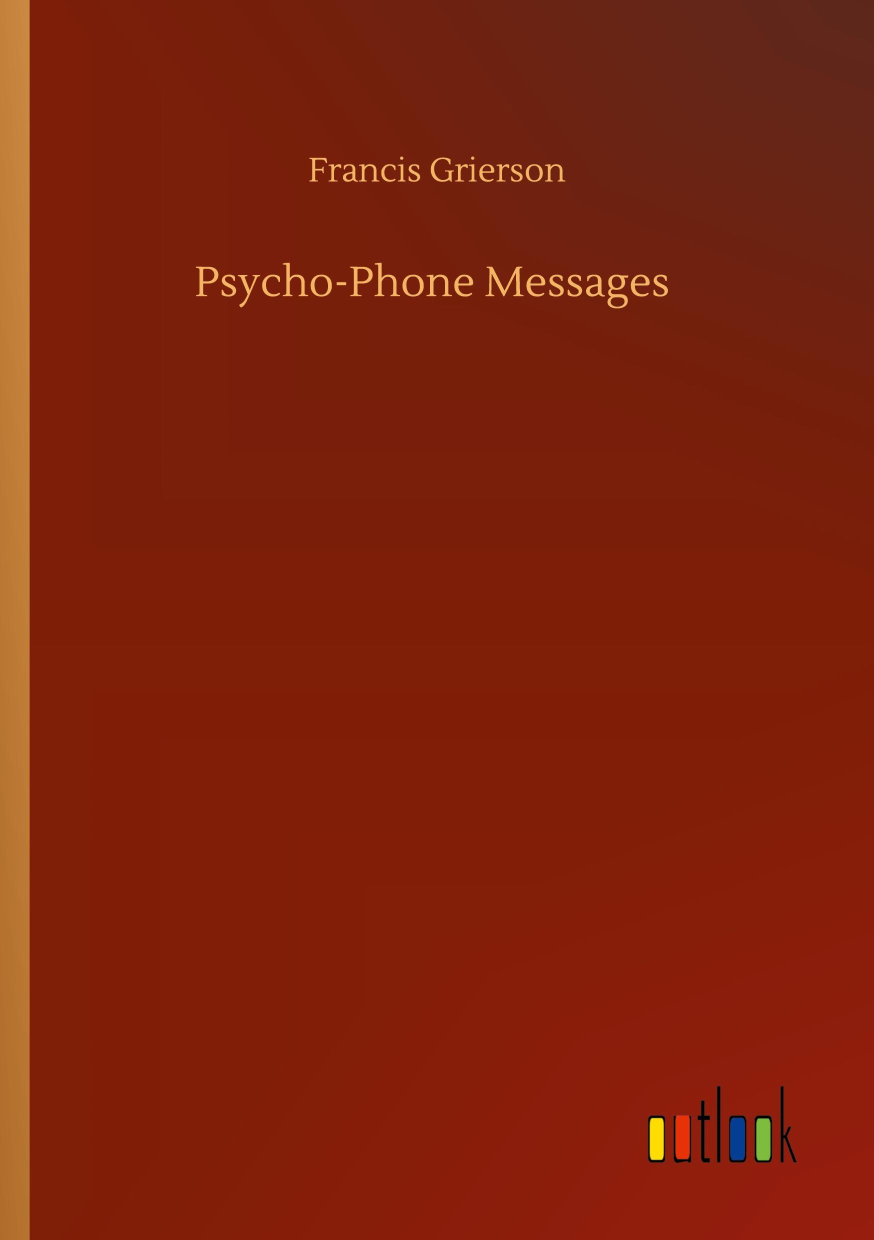 Vorderes Coverbild Psycho-Phone Messages