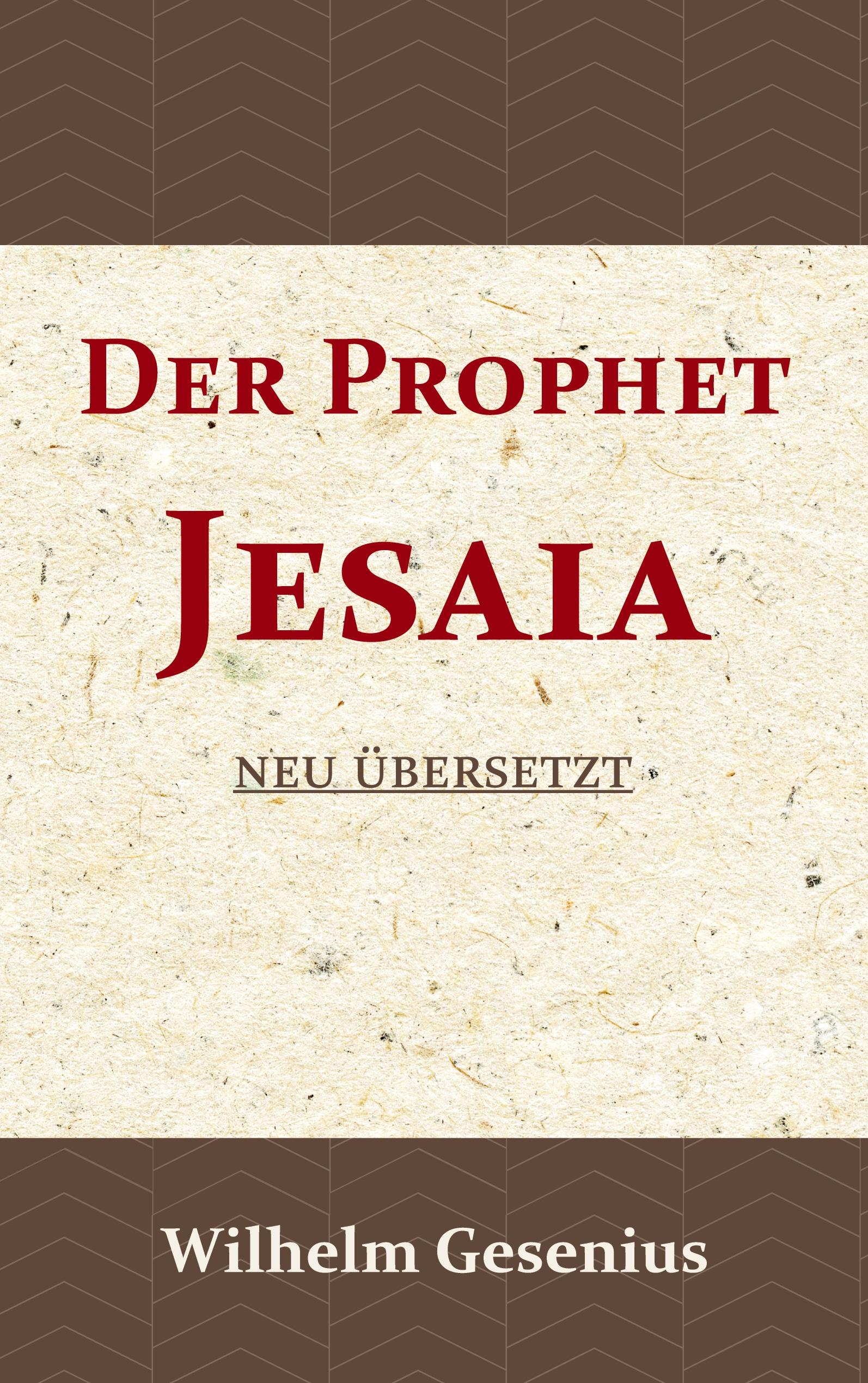 Vorderes Coverbild Der Prophet Jesaia