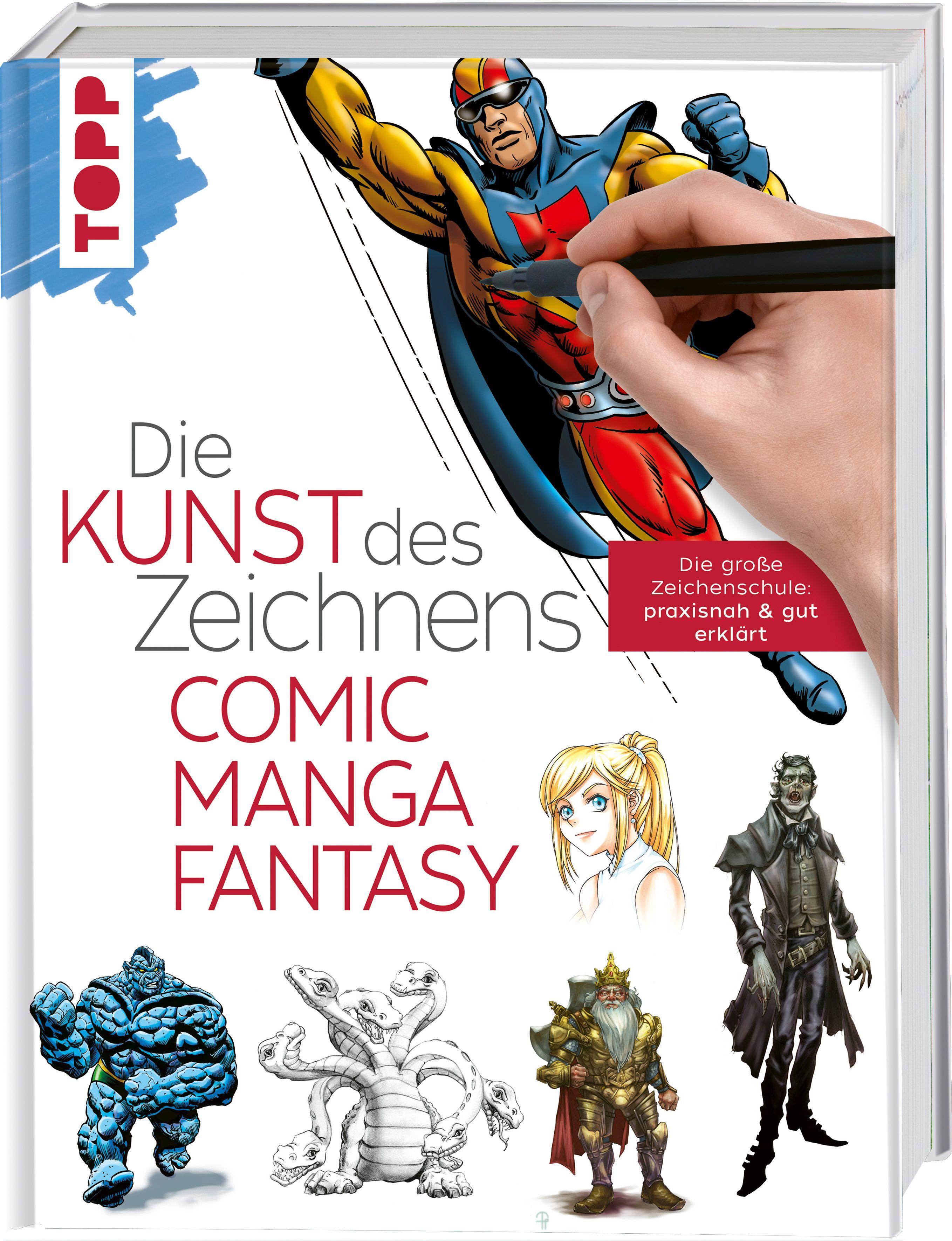 Vorderes Coverbild Die Kunst des Zeichnens - Comic, Manga, Fantasy