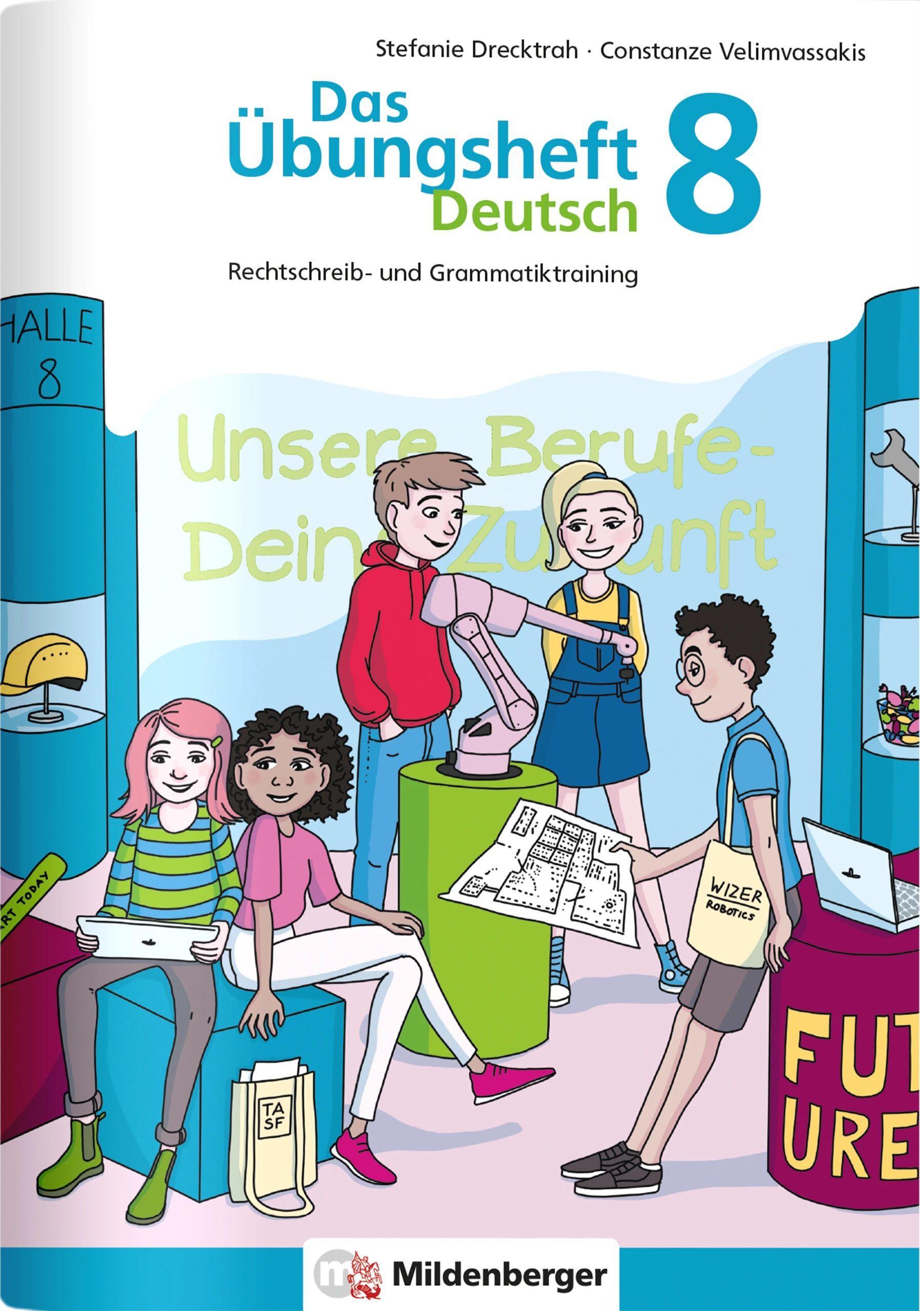Vorderes Coverbild Das Übungsheft Deutsch 8