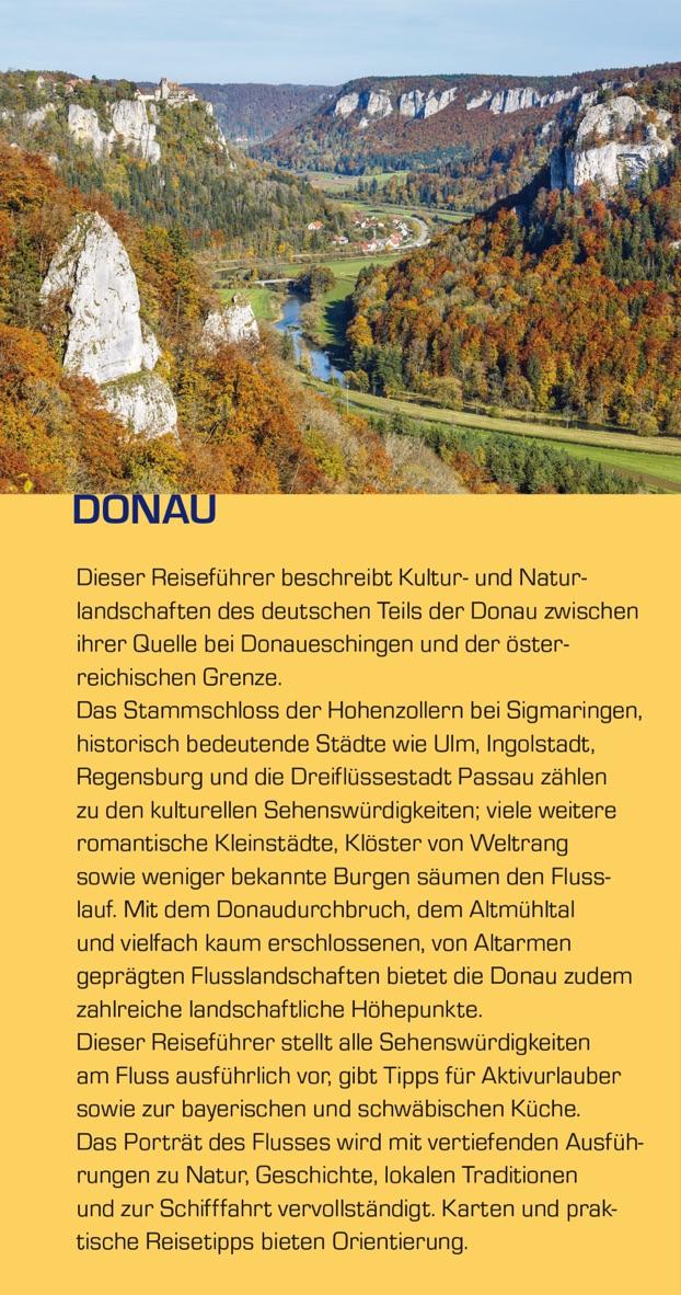 Beispielinhalt (Bild) TRESCHER Reiseführer Donau