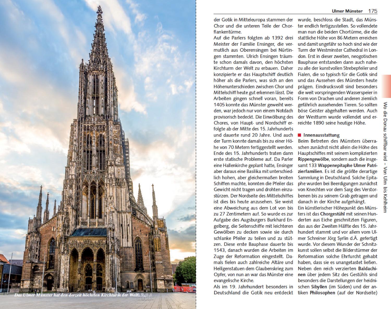 Beispielinhalt (Bild) TRESCHER Reiseführer Donau