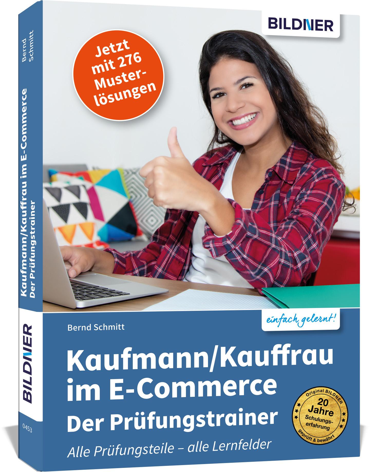 Vorderes Coverbild Kaufmann/Kauffrau im E-Commerce - der Prüfungstrainer