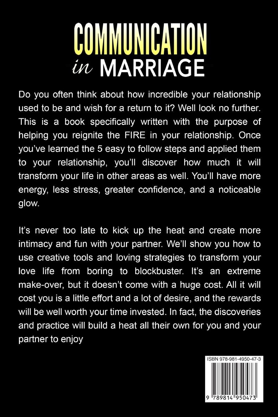 Rückseitencover Communication In Marriage