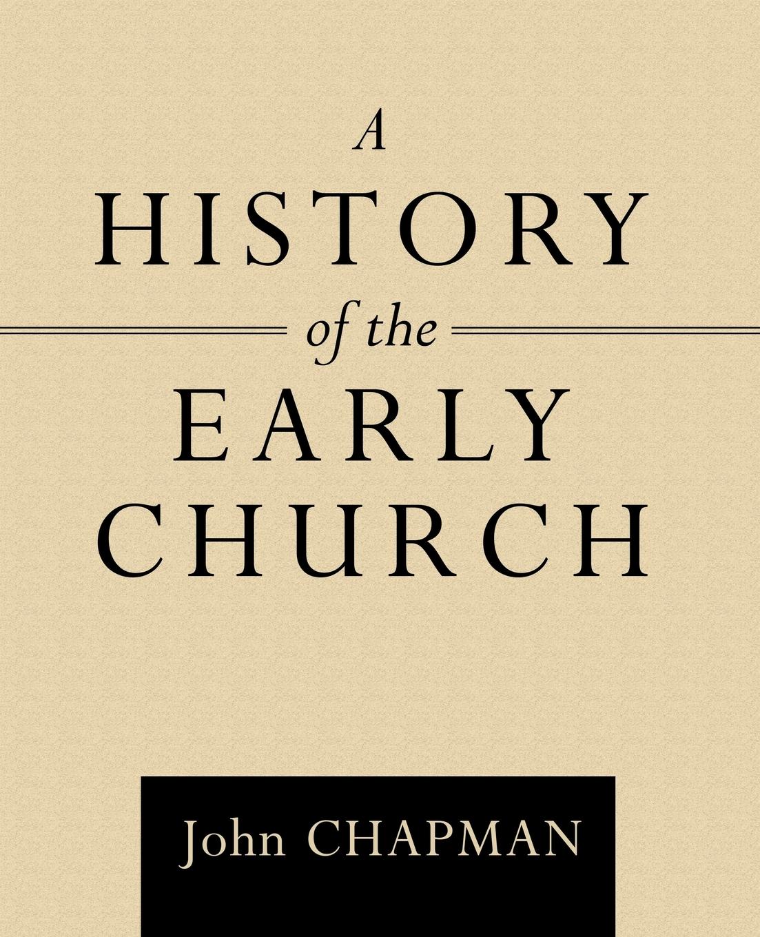 Vorderes Coverbild A History of the Early Church