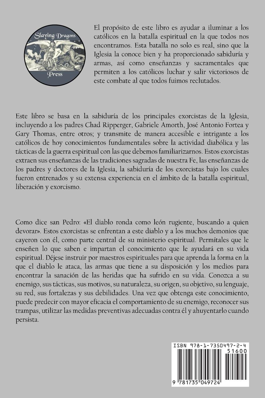 Rückseitencover Slaying Dragons/Matando Dragones